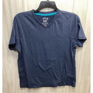 CACTUS Men's (Size L) Short Sleeve V-Neck T-Shirt Cotton Polyester